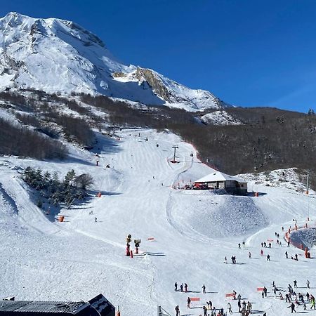 Le Skidoux 2*, Au Pied Des Pistes, Vue Montagne Gourette Bagian luar foto