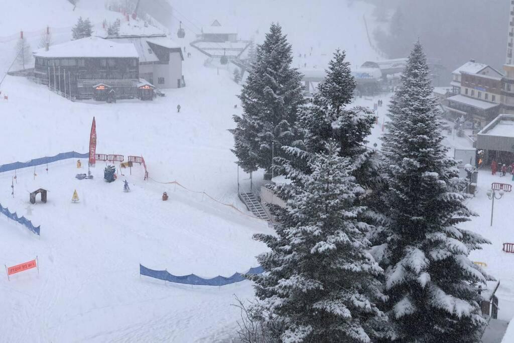 Le Skidoux 2*, Au Pied Des Pistes, Vue Montagne Gourette Bagian luar foto